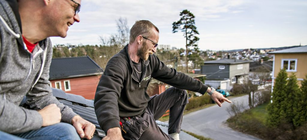 Valget av bergvarmepumpe og solfanger var enkelt for Geir og familien
