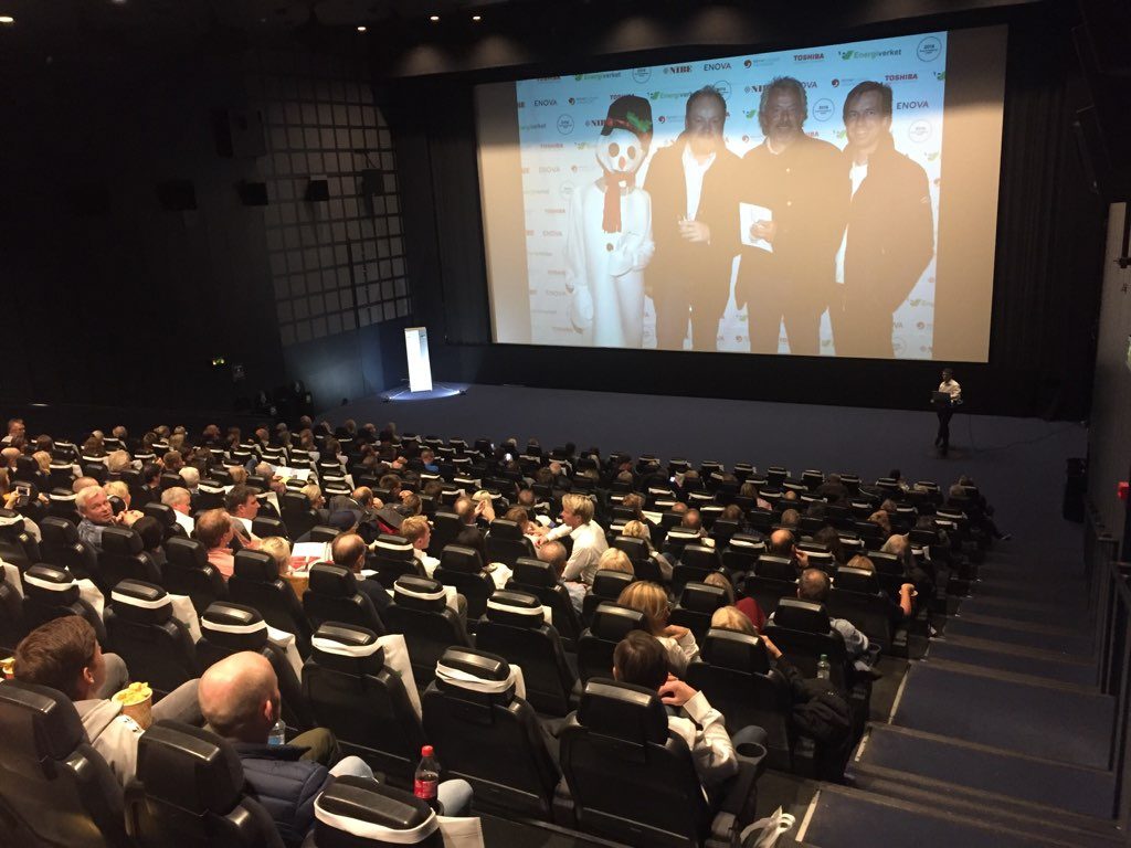Energiverket arrangerte Miniseminar og Norgespremiere på Snømannen