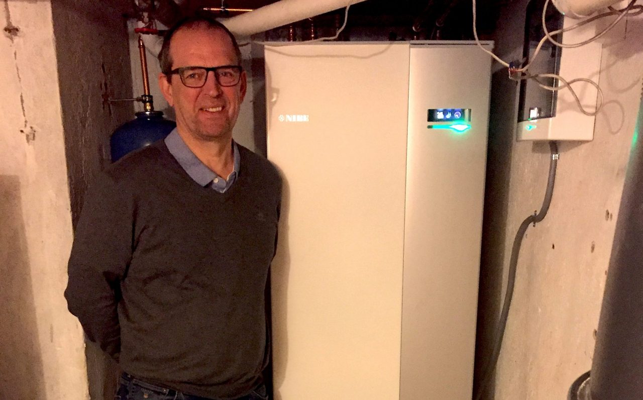 Per Åge og Anne Bye fra Ski valgte Energiverket da de skulle installere ny varmepumpe