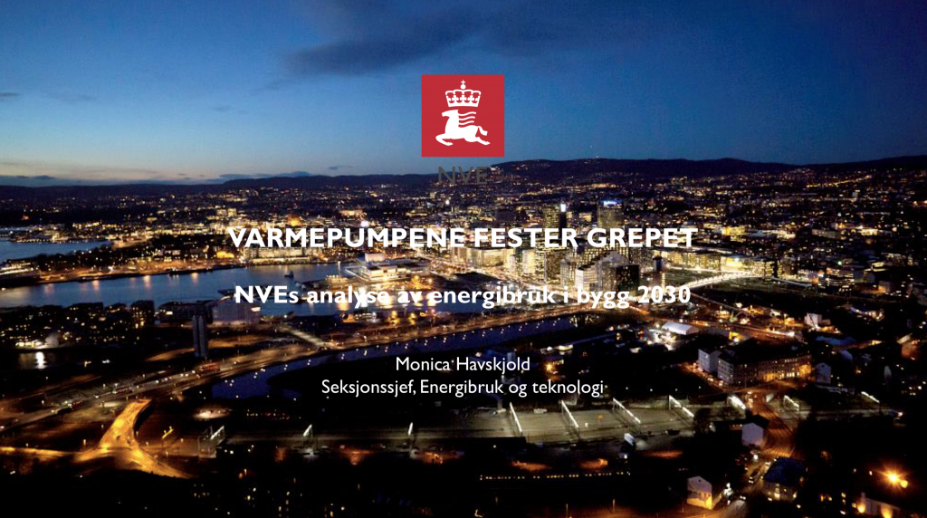 NVE mener varmepumpen vil bli fremtidens oppvarmings-vinner