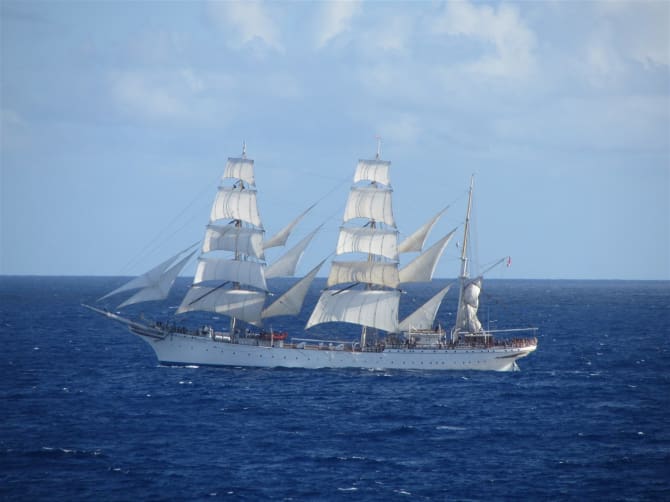 Statsraad Lehmkuhl lader batteriene både til sjøs og i havn
