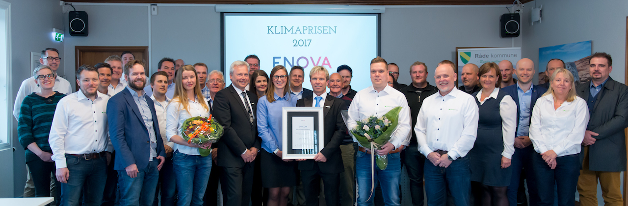 Klimaprisen fra Enova ble utdelt til Energiverket AS for andre år på rad