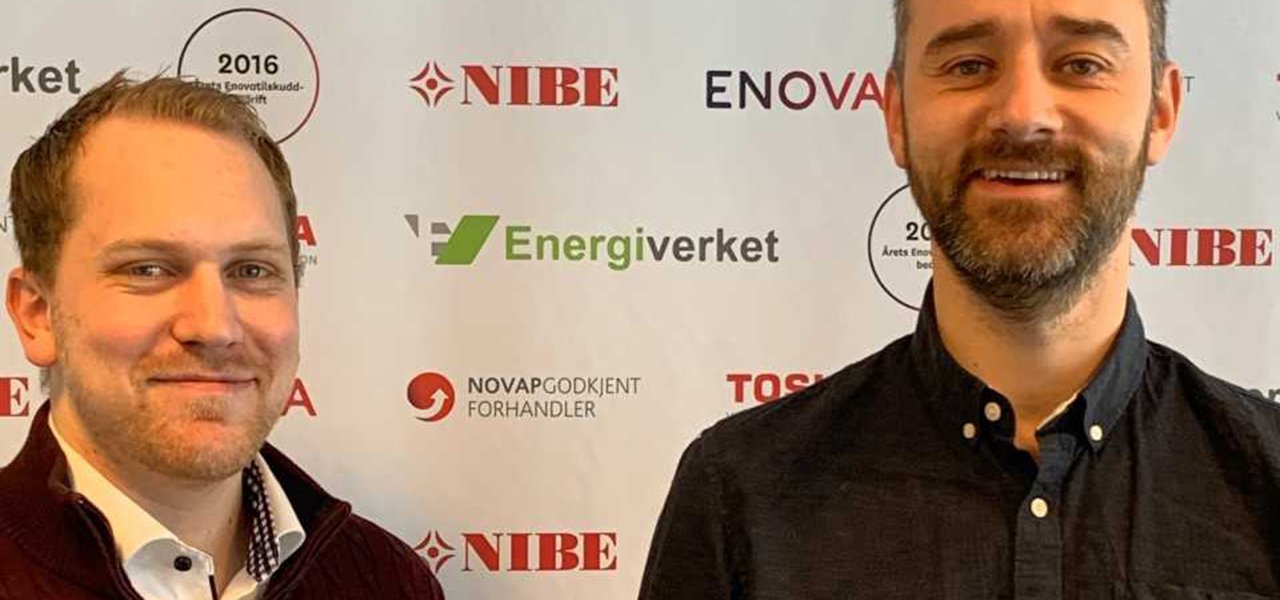 henrik og kamil i Energiverket Østfold